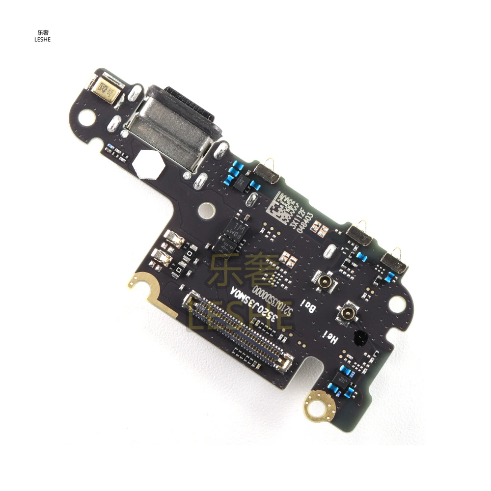 샤오미 미 10T 프로 5G 충전 보드용 USB 타입-C 2.0 33W 충전 포트 플렉스 케이블 심 카드 리더 마이크로폰 수리 부품