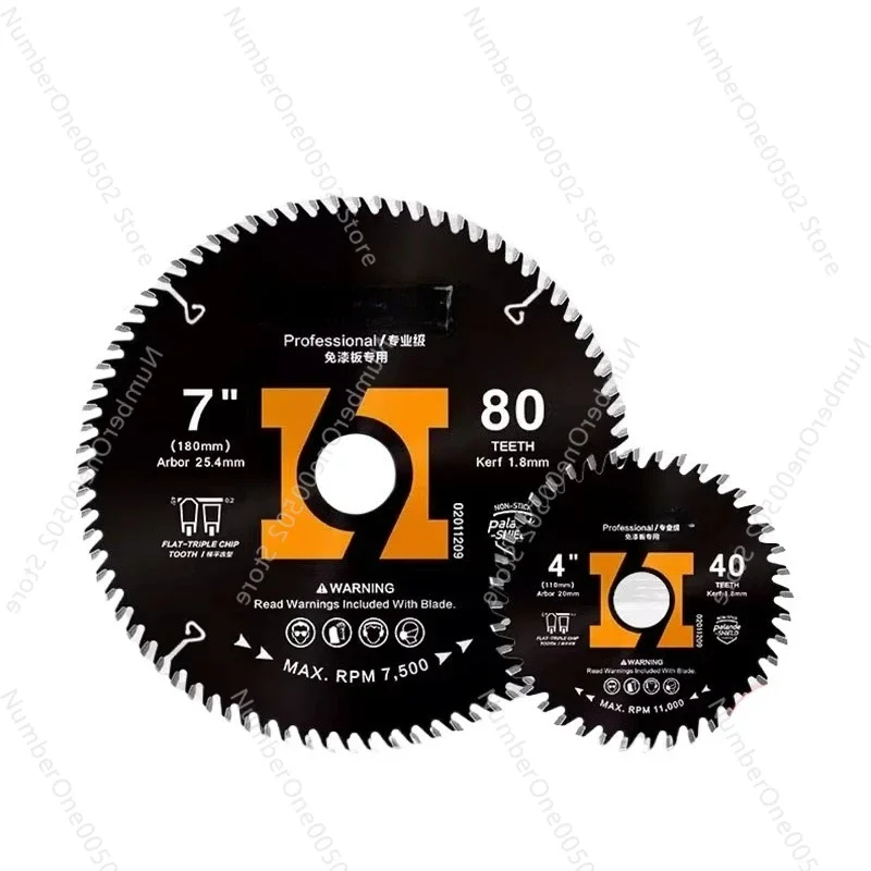 

Ladder Flat Tooth Woodworking Saw Blade for Paint Free Board No Burr Precision Cutting Saw