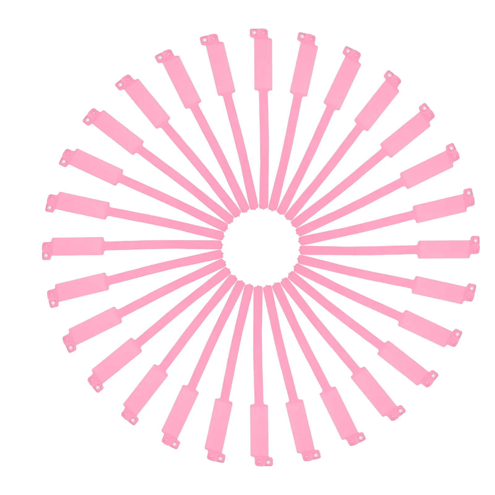 

100Pcs Waterproof Hospital Wristbands Disposable Writable PVC Patient Id Bands Medical Identification Bracelets for Clinics