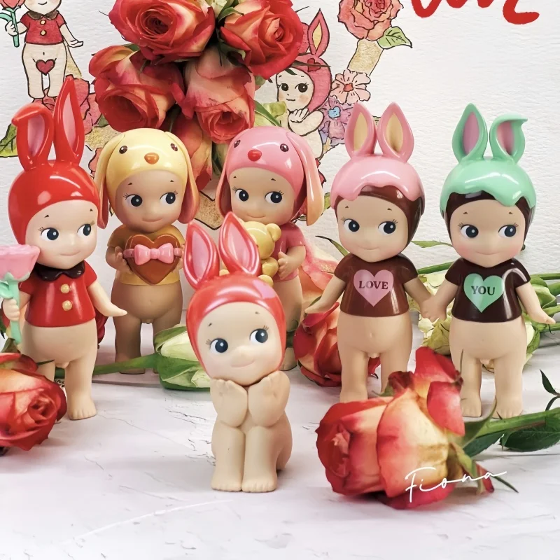 

Новая подлинная серия Sonny Angel Film Language Heart, сюрприз, слепая коробка, игрушка в подарок, модная фигурка, украшение, подарки на день Святого Валентина