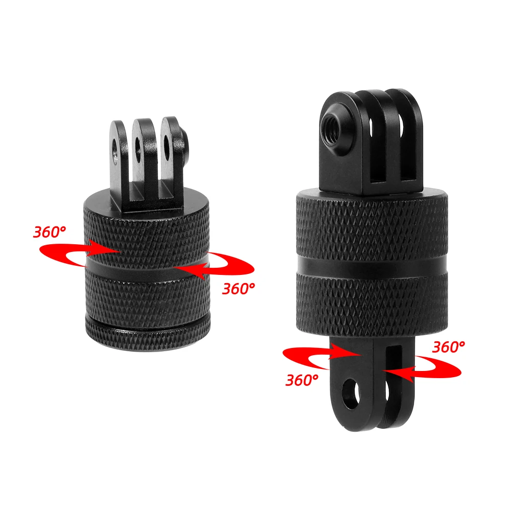 360° Rotation Aluminum Alloy Tripod Mount 1/4\