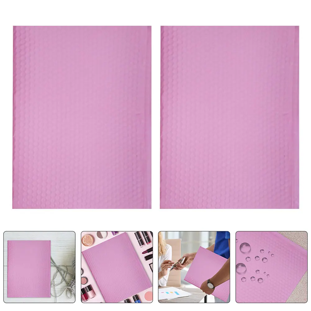 

25 Pcs Bubble Envelope Bag The Mailing Envelopes Pink Waterproof Mailer Shipping Mailers