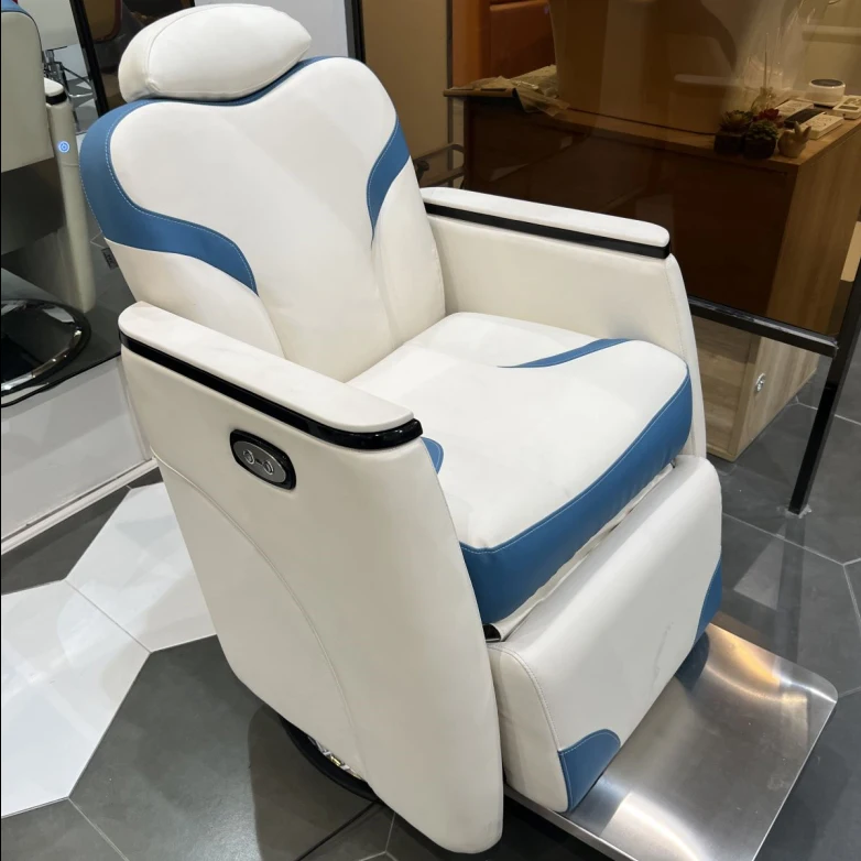 

High-end barber shop hair chair hair salon scalp care head treatment chair foreign trade barber shop