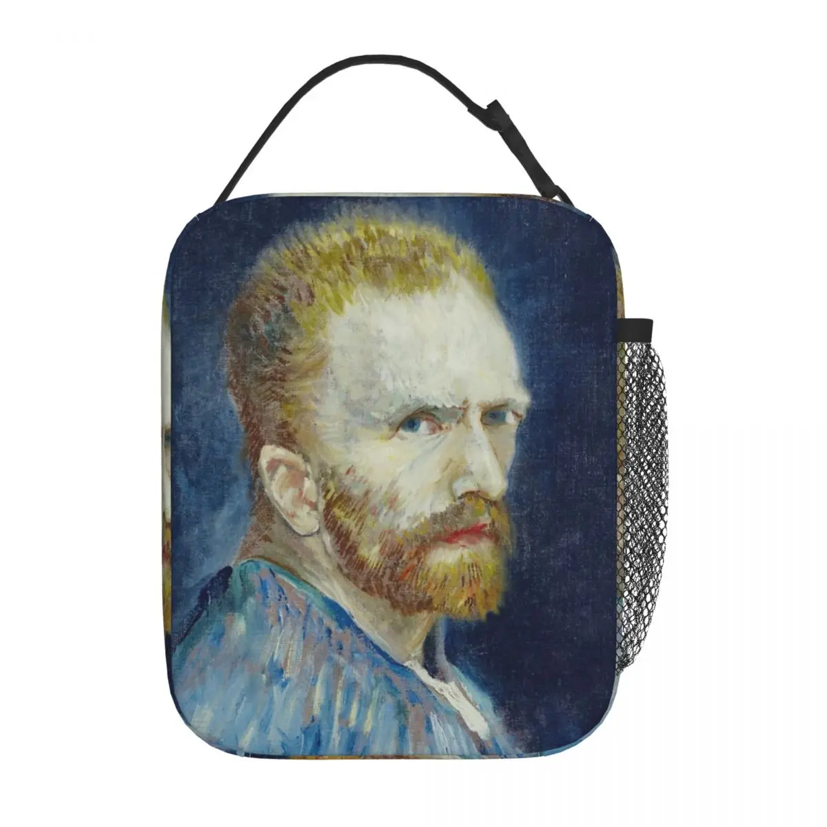 Vincent Van Gogh - Self Portrait Thermal Insulated Lunch Bags for Travel Portable Food Bag Thermal Cooler Food Box