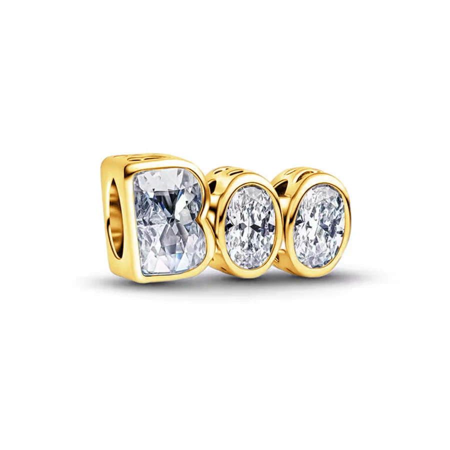 لتقوم بها بنفسك مجوهرات هدايا تألق الذهب الشمال ستار رسالة حب إنفينيتي عقدة ارتفع في بلوم خرز تميمة صالح الأصلي 925 سوار الفضة #6