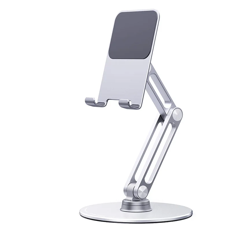 Metal 360° Rotating Tablet Holder Stand Use for Ipad Laptop Cellphone Smartphone Mobile Phones Telephone Reader Ipad Holder