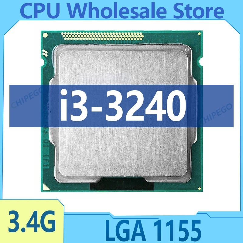 Core I3-3240 I3 3240 3.4 GHz SR0RH Dual-Core CPU Processor 3M 55W LGA 1155