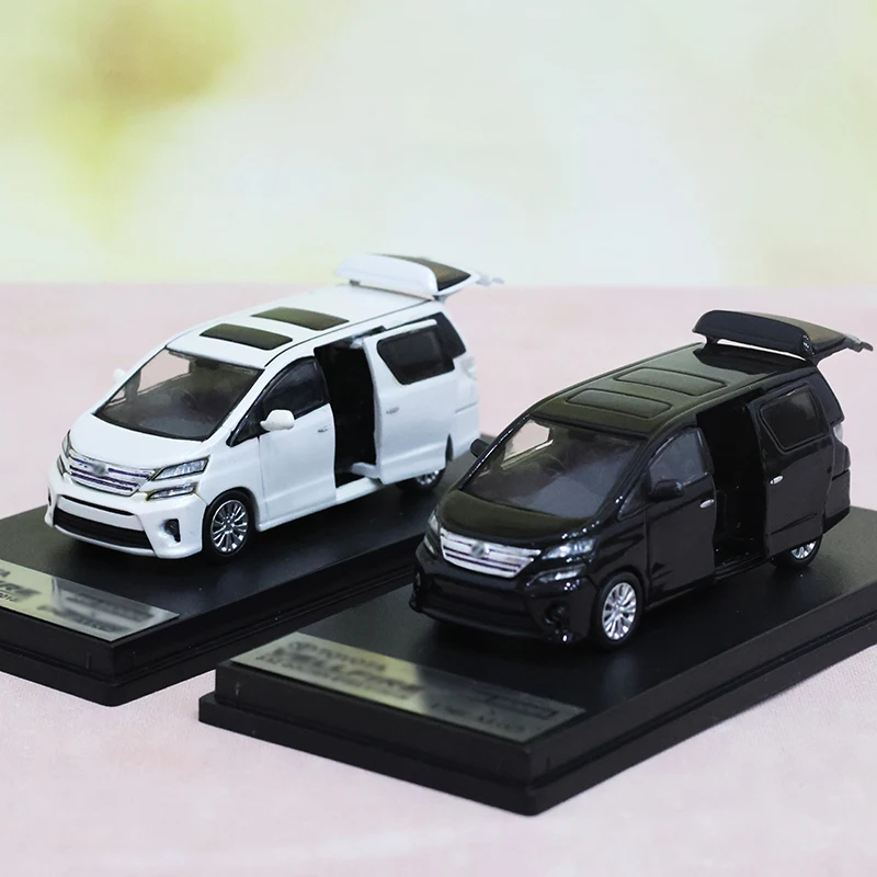 BM&peako 1:64 Vellfire Vellfire alloy open door car model collection