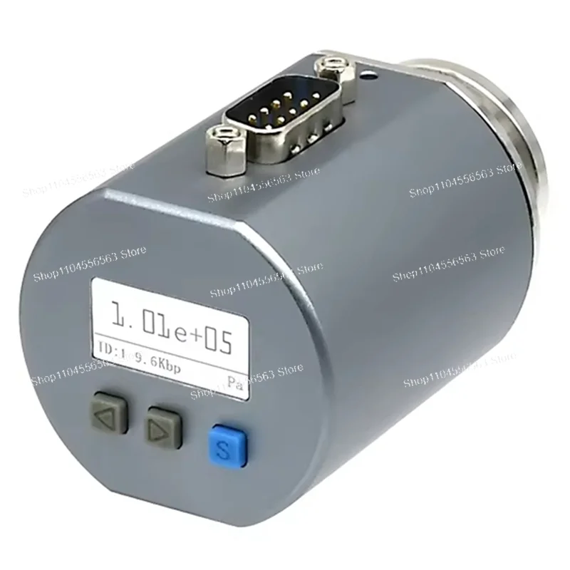 AGP3000 MEMS Pirani Vacuum Gauge - Digital Display with Resistor, RS485 & 0-10V Analog Output