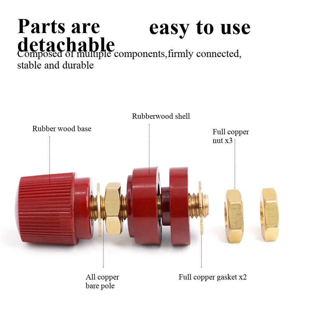 M5 M6 M8 M10 Wire Binding Post Thread Screw  Weld Inverter，Clamp，Power Supply Splice, Battery Terminal Connection