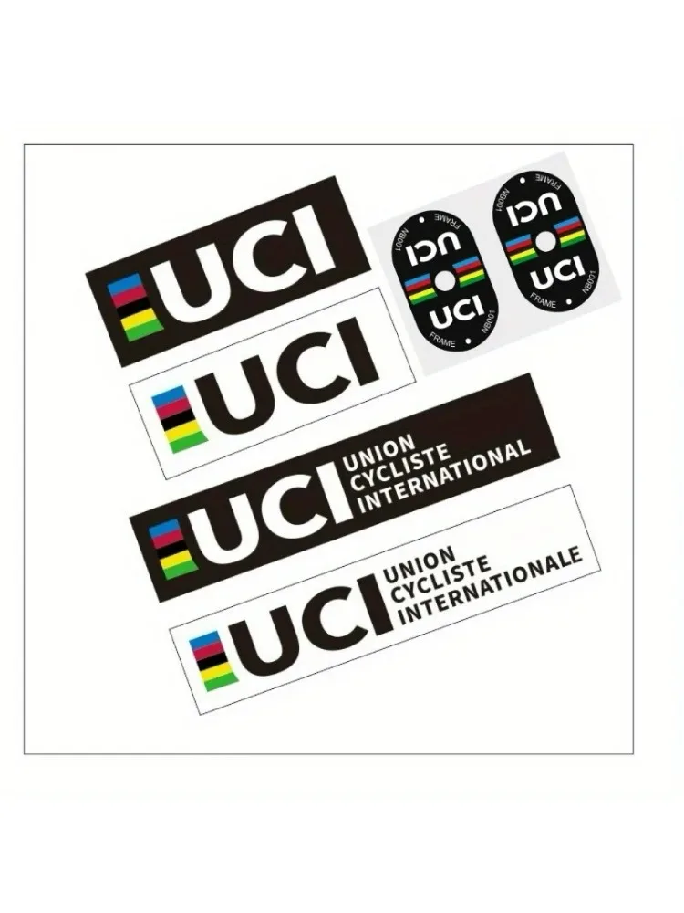 AliExpress NONE 6Pcs UCI Bicycle Stickers Aerodynamic Design For Road Bike Motorcycle Car Body Decor Vinyl Decals