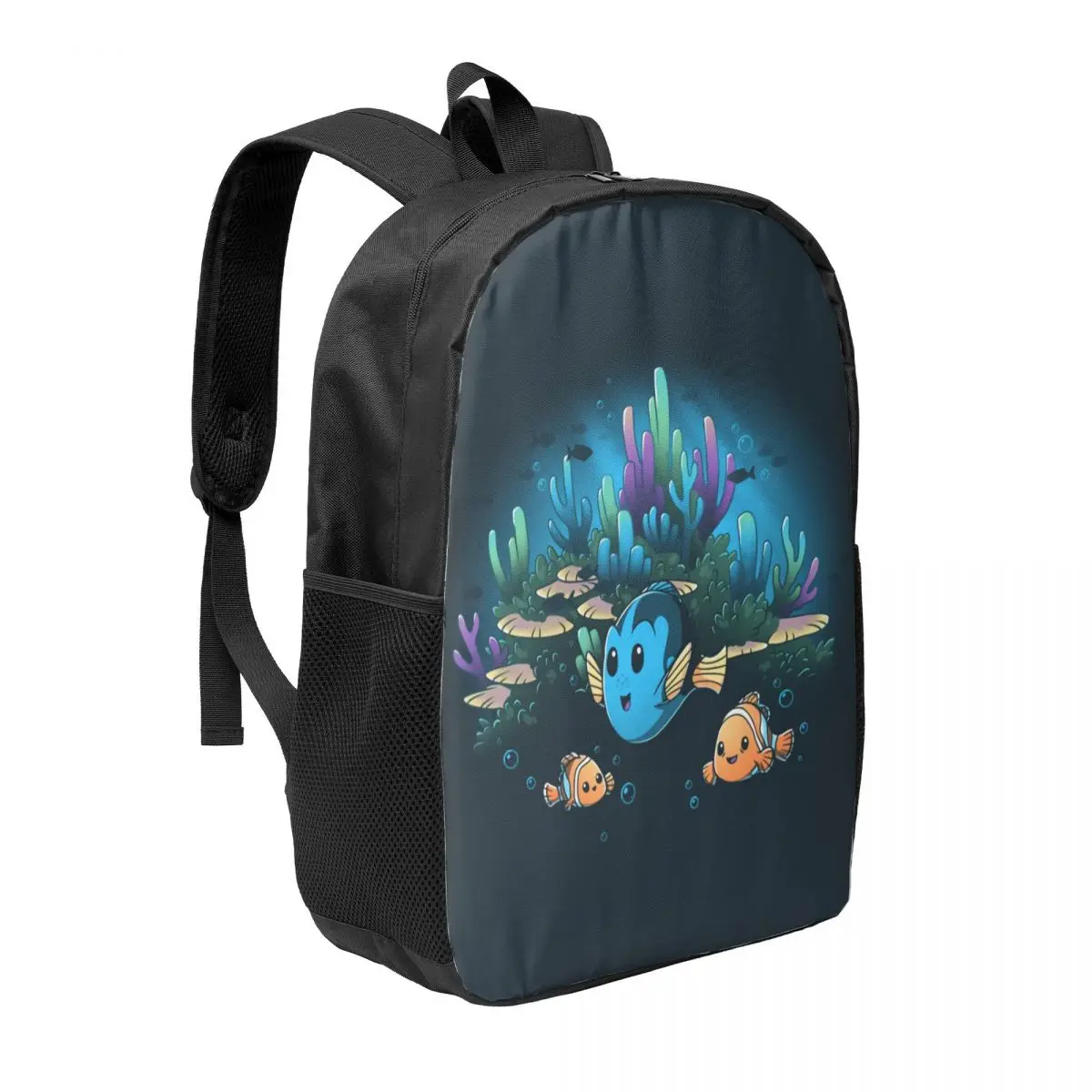 Custom 3D Printing Finding Nemo Backpacks for Girls Boys Anime School College Travel Bags Men Women Bookbag Fits 15 Inch Laptop