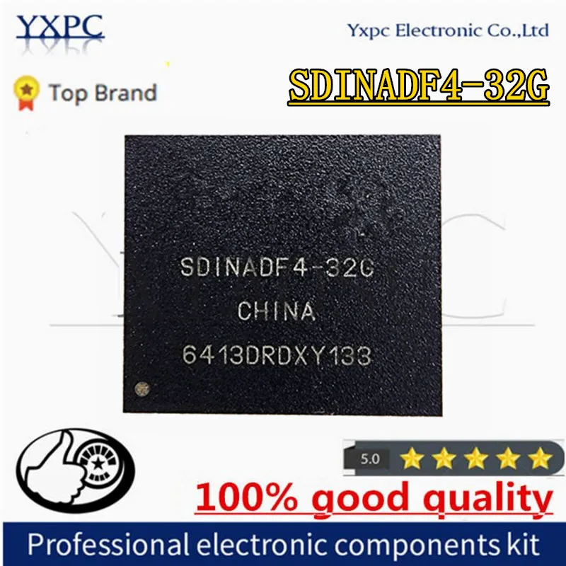 SDINADF4-32G SDINADF4 32G BGA153 EMMC 32GB Flash Memory IC Chipset with balls