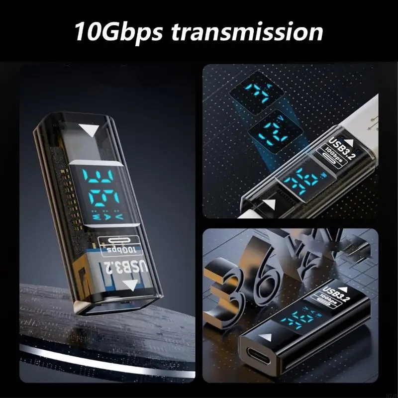 H7JF Portable Tipo C para USB3.1 Adaptador para adaptador dados conexão dispositivo eficiente