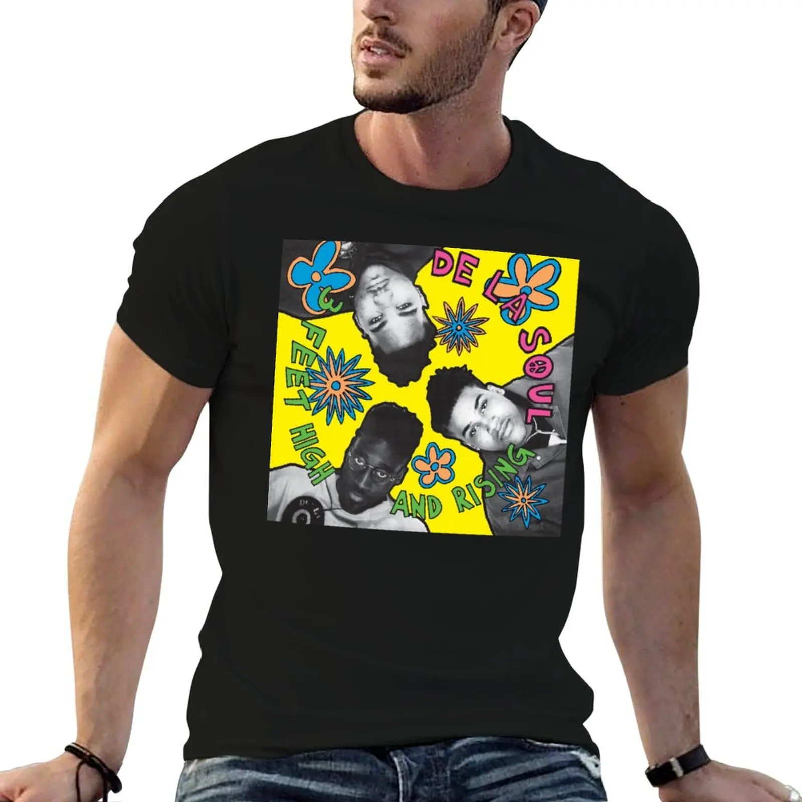 

рубашки La High Soul Feet, чехол для футболки 3, мужская и футболка с принтом для альбома De