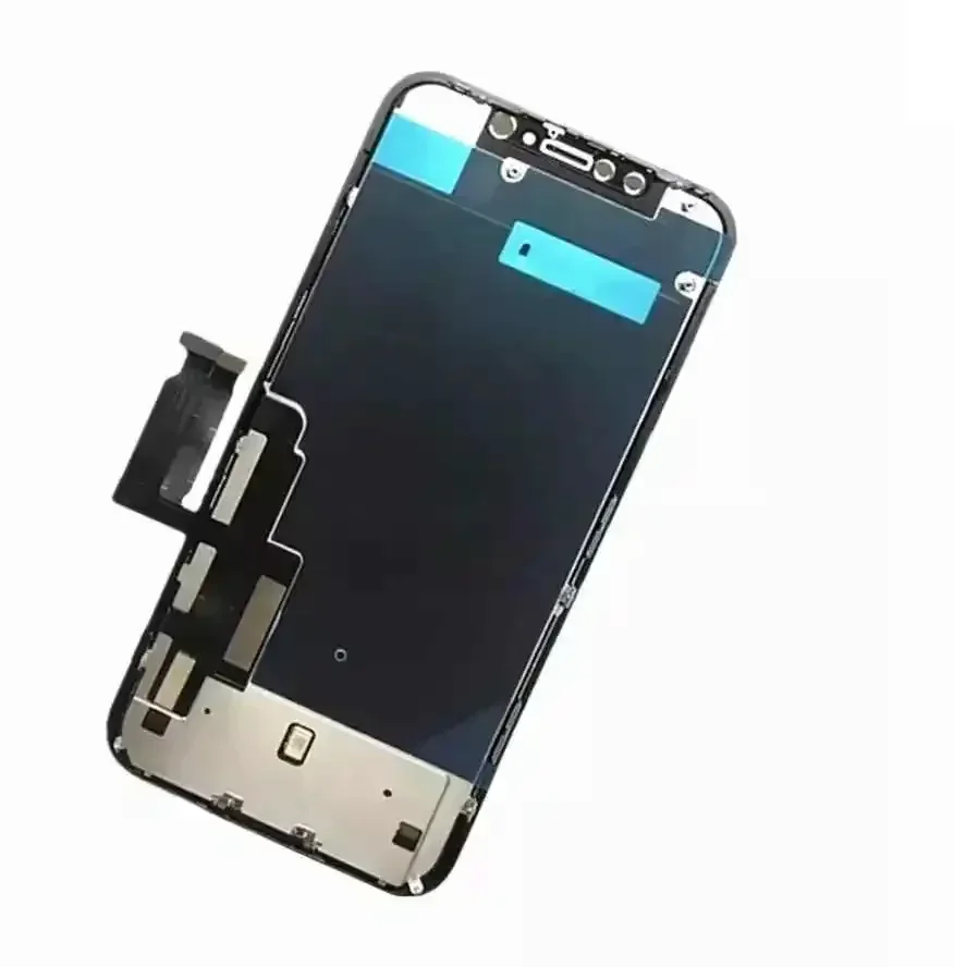 Zy Incell-iPhone X, XR, XS Max,11,12,13,14,15 Pro Max用の交換用LCD