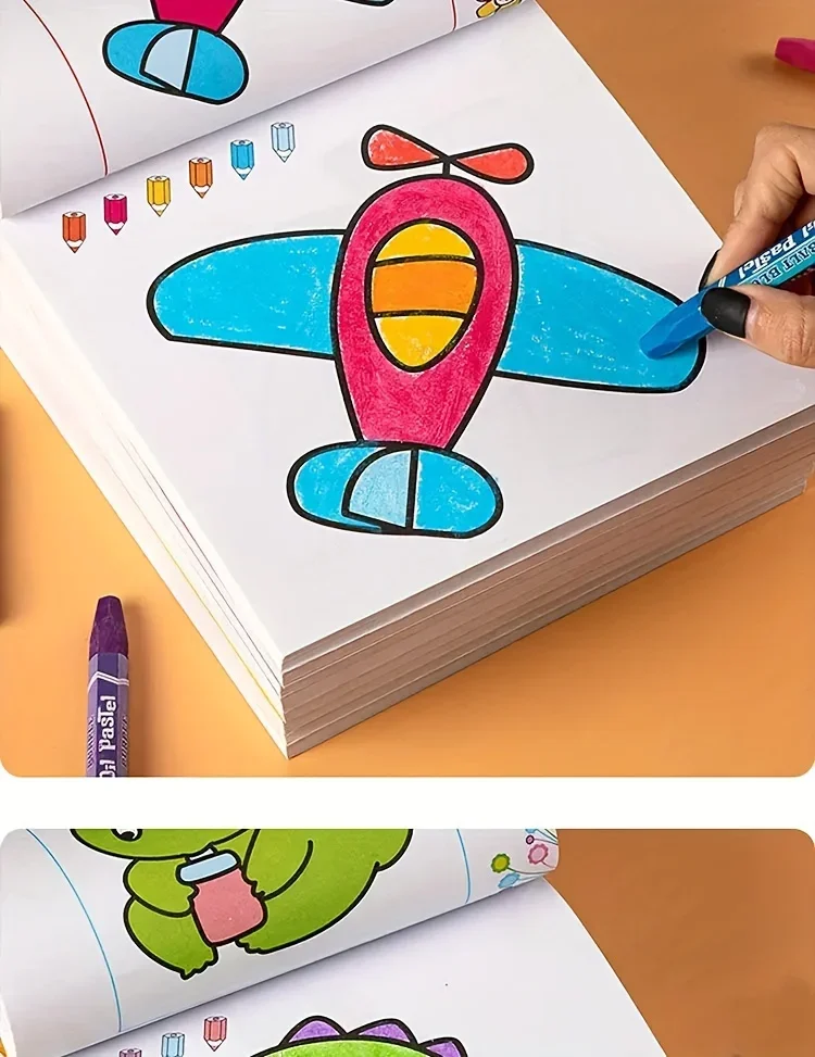160-seitiges Mal- und Graffiti-Malbuch zum Erlernen von Kunst, Malerei, Aufklärung und Verbesserung der Verständungsfähigkeit – Detail 6