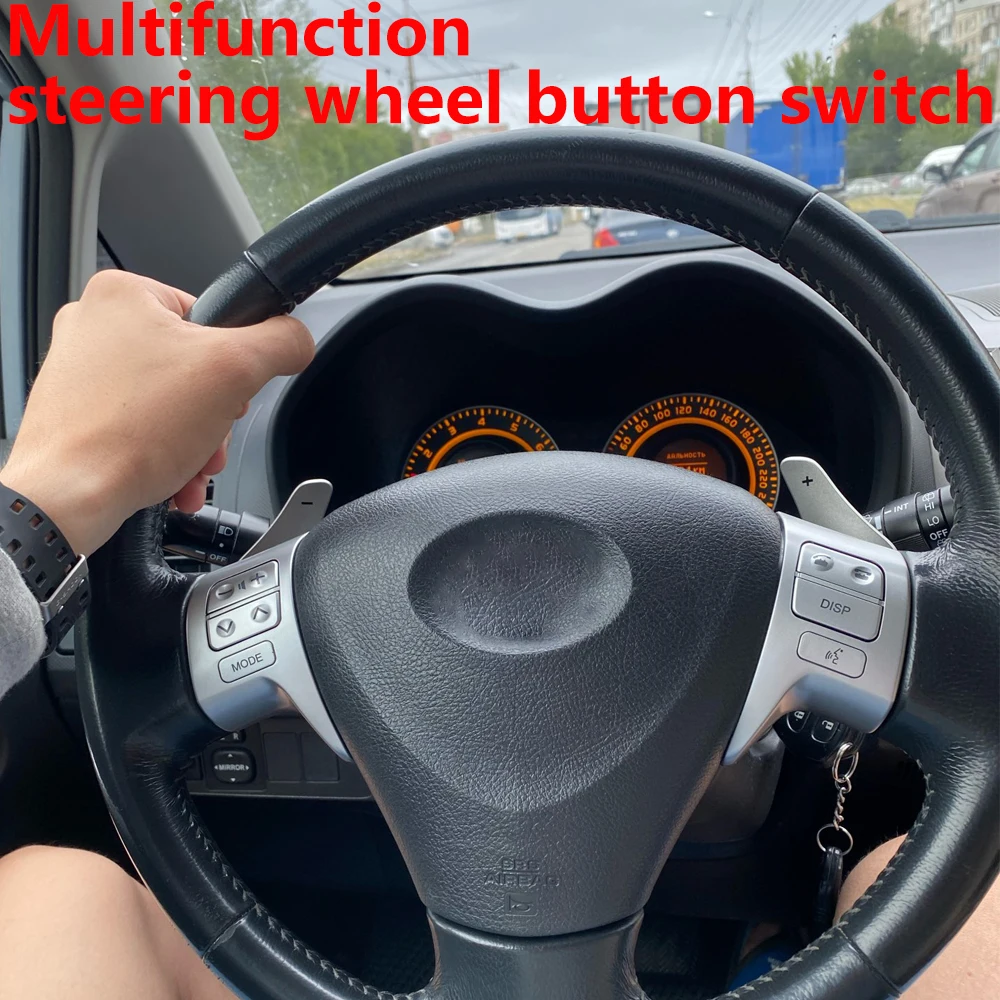 Brandnew Bluetooth Steering Wheel Audio Control Switch 84250-02200 For Toyota Corolla ZRE150L ZRE151L ZRE152L 2007-2009