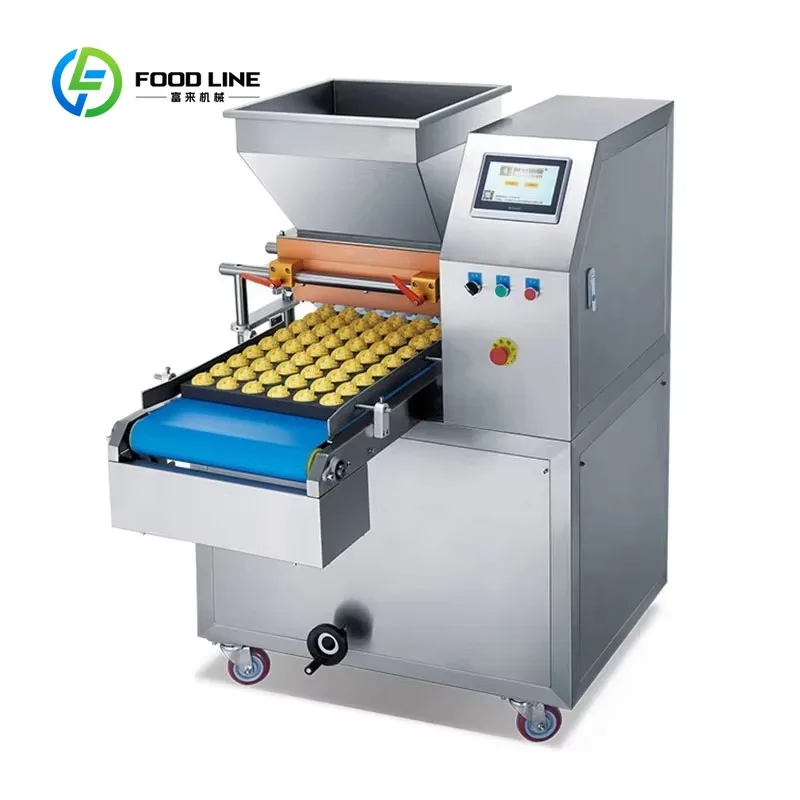 Customized Automatic Chocolate Chip Cookie Making Forming Peach Crisp Machine Biscuit Making Machine Cookie Maker
