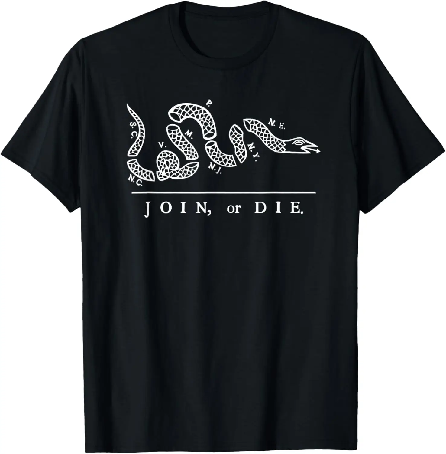 United States Thirteen Colonies Snake T-Shirt 100% Cotton Trendy Y2K Short-Sleeve Tee – Soft, Quick-Drying, All Occasion Casual  Suitable For Concert Party Hanging Out Sightseeing Trip