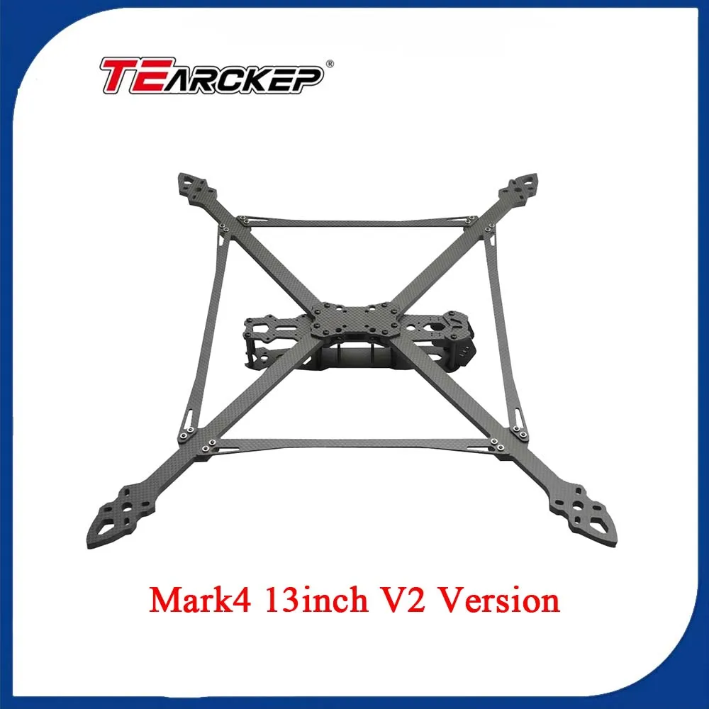 

Mark4 13 Inch V2 Version Carbon Fiber FPV Frame KIT 539mm Wheelbase For Freestyle RC FPV Long Range Racing Drone Quadcopter