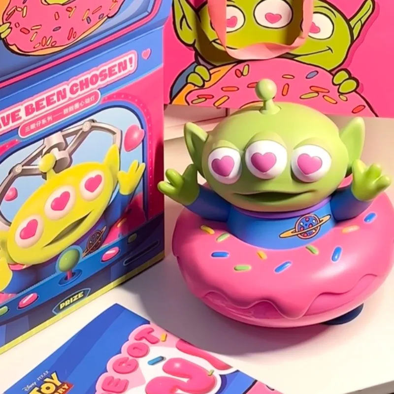 

Disney Alien Heartwarming атмосфера украшения свет каваи мультфильм аксессуары торт звук аниме окружающие подарки на день рождения