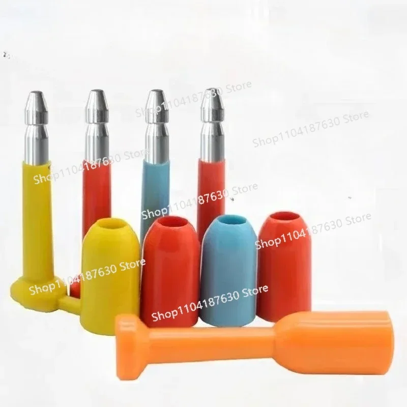 

High Security Bullet Shape Lock Container Seal Railway Disposable Lead Seal Application Blockade Logistics Transportation