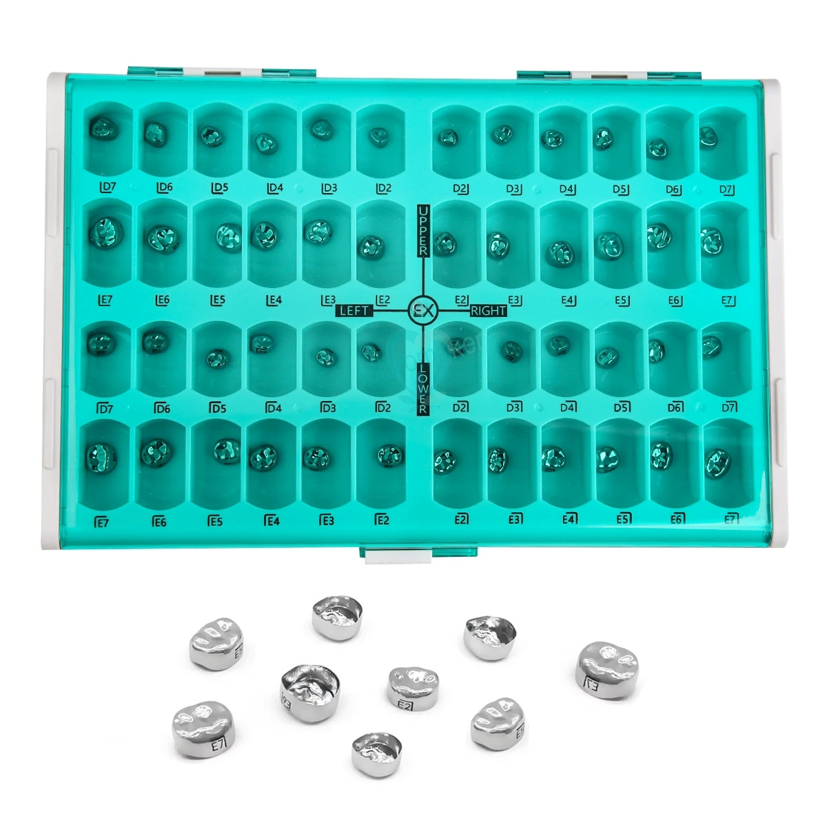 outils-de-traitement-de-materiaux-orthodontiques-pour-clinique-de-dentiste-consommables-48-pieces-boite-couronne-molaire-dentaire-temporaire-en-acier-inoxydable