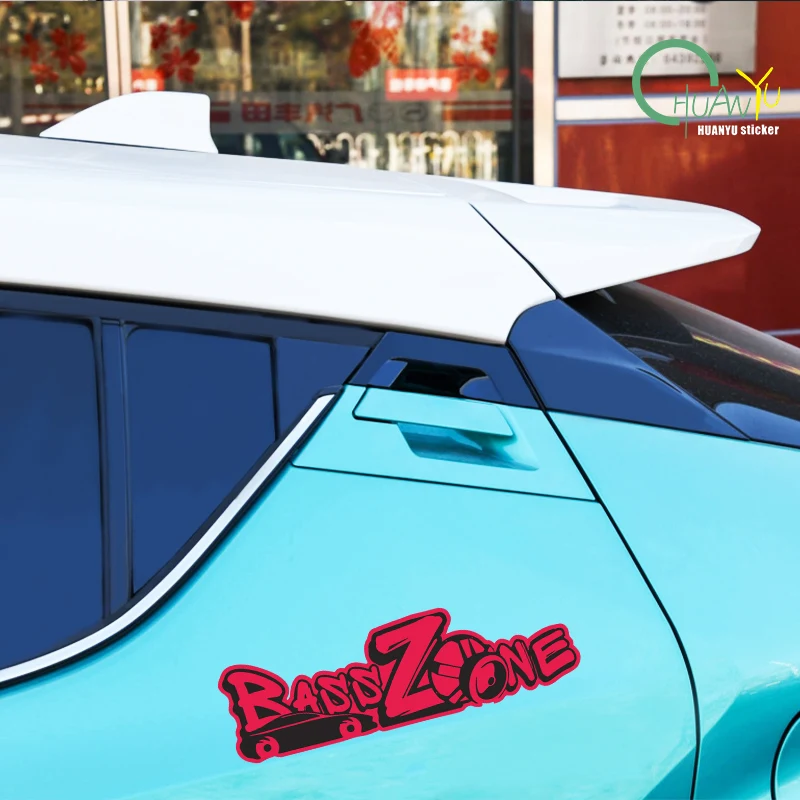 Creative and Fun Bass Zone Funny Car Stickers and Decals Vinyl Car Stickers on the Bumper