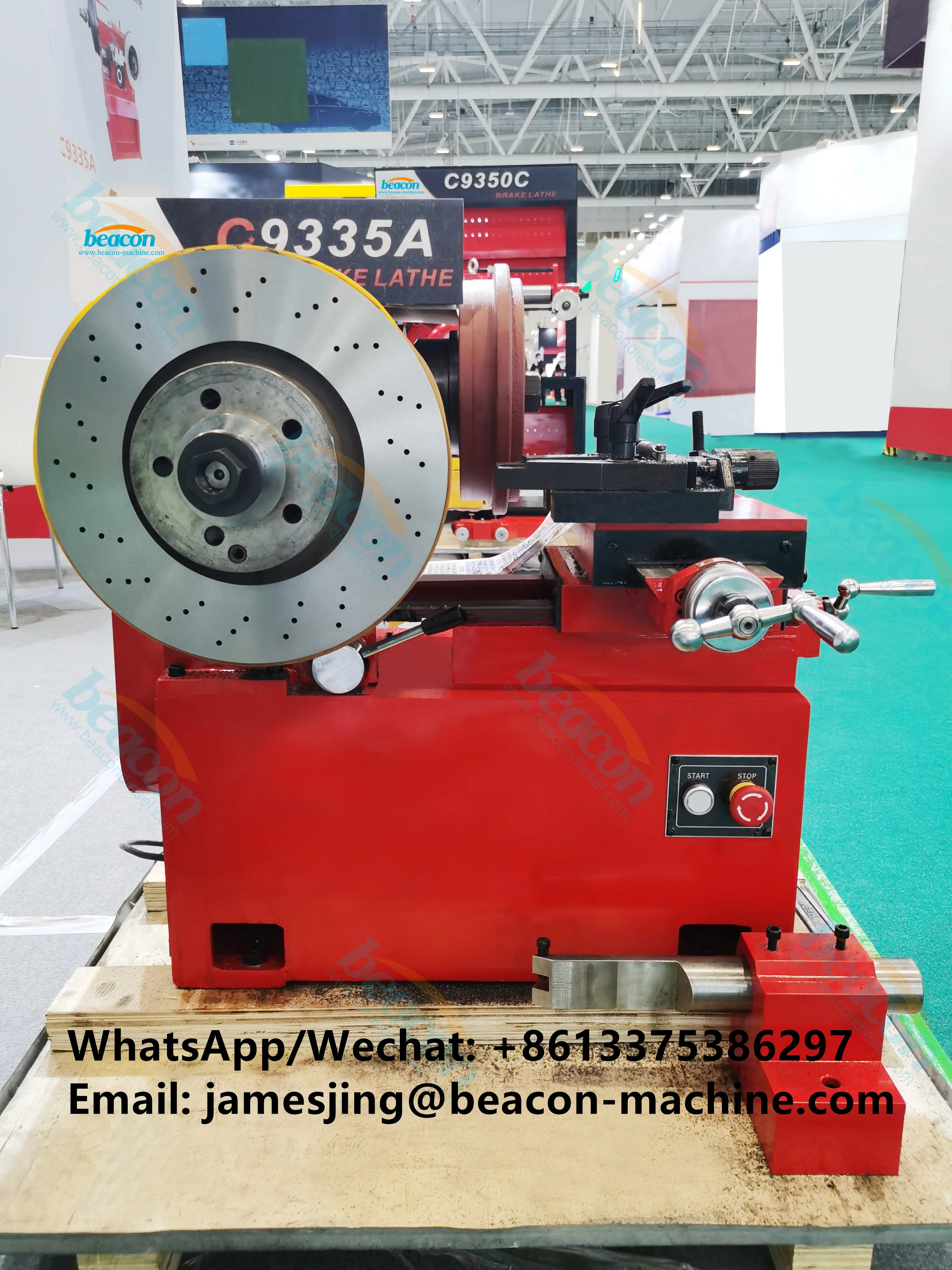 C9335a Brake Disc Drum Lathe Brake Disc Skimming Machine Automobile Brake Drum Lathe For Sale