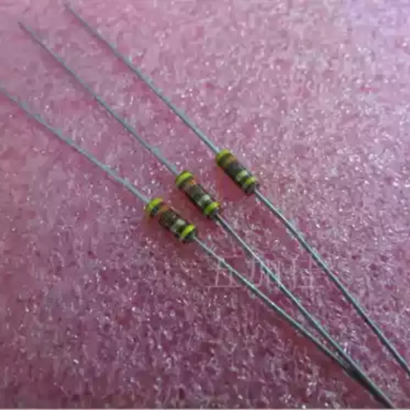 10-100pcs imported RCR07G431JS 430R 1/4W antique carbon core non inductive resistor gallbladder machine special