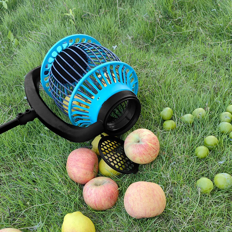 Fruit Picker Retractable Nut Gatherer Fruit Ball Nut Collector Walnuts Chestnuts Harvester Rollers Garden Orchards Picking Tools