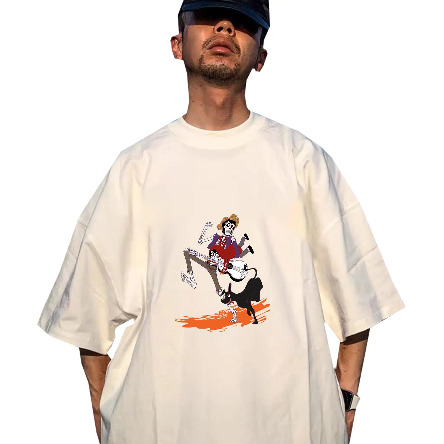 ملصقات نقل الحرارة لفيلم كوكو ميوزيك بوي جيتا، ملصقات نقل الحرارة لربط القميص للملابس #3