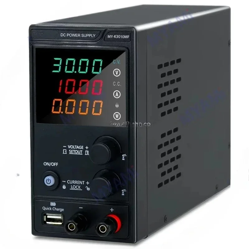

AC110/220V Lab Power Supply 30V10A 300W Single Output 5A Adjustable Current LED Switching Power Bench 15V Output Voltage