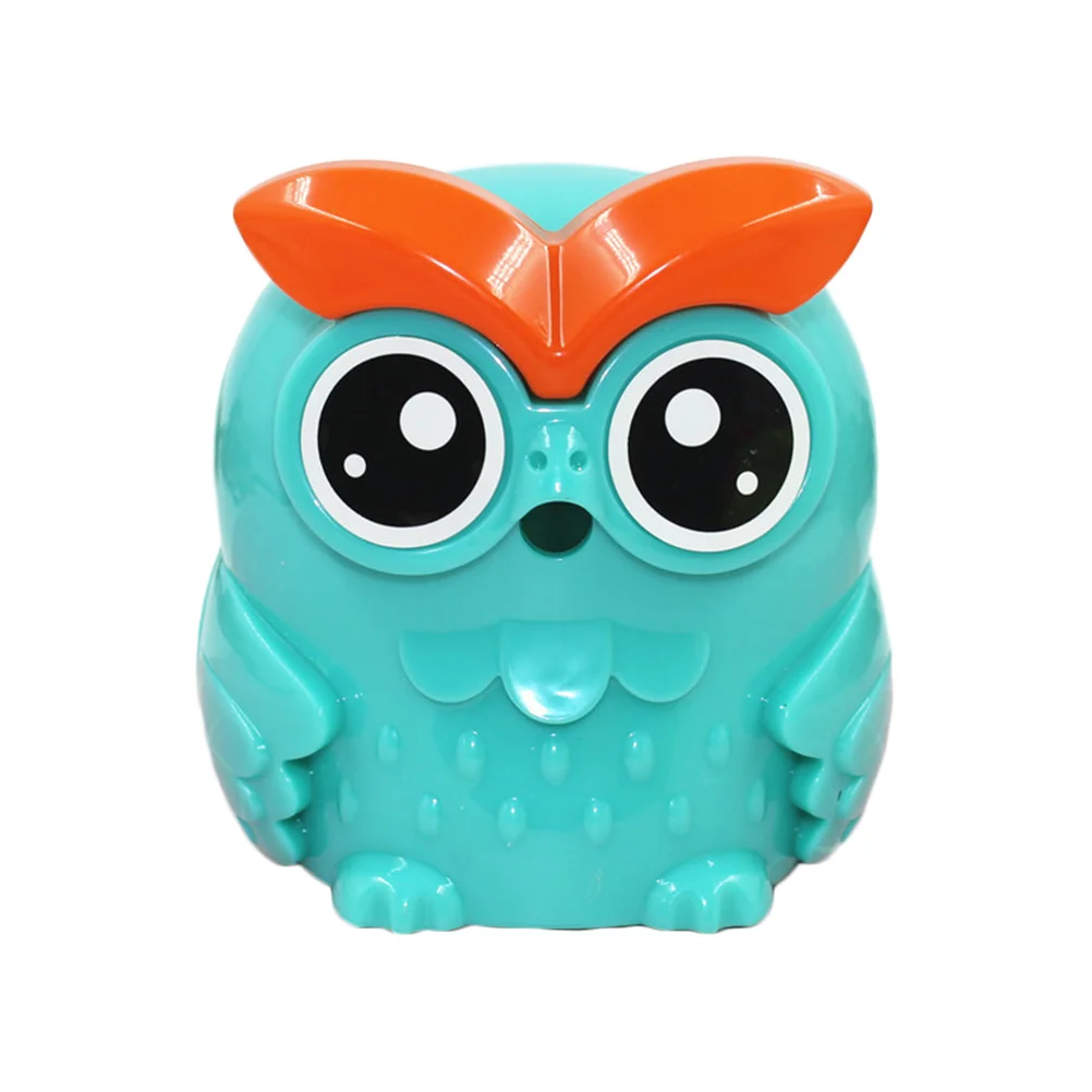 

1pc Pencil Sharpener Manual Owl-Shaped Cartoon Sharpening Tool For Kids Students School Office Stationery Portable Handheld