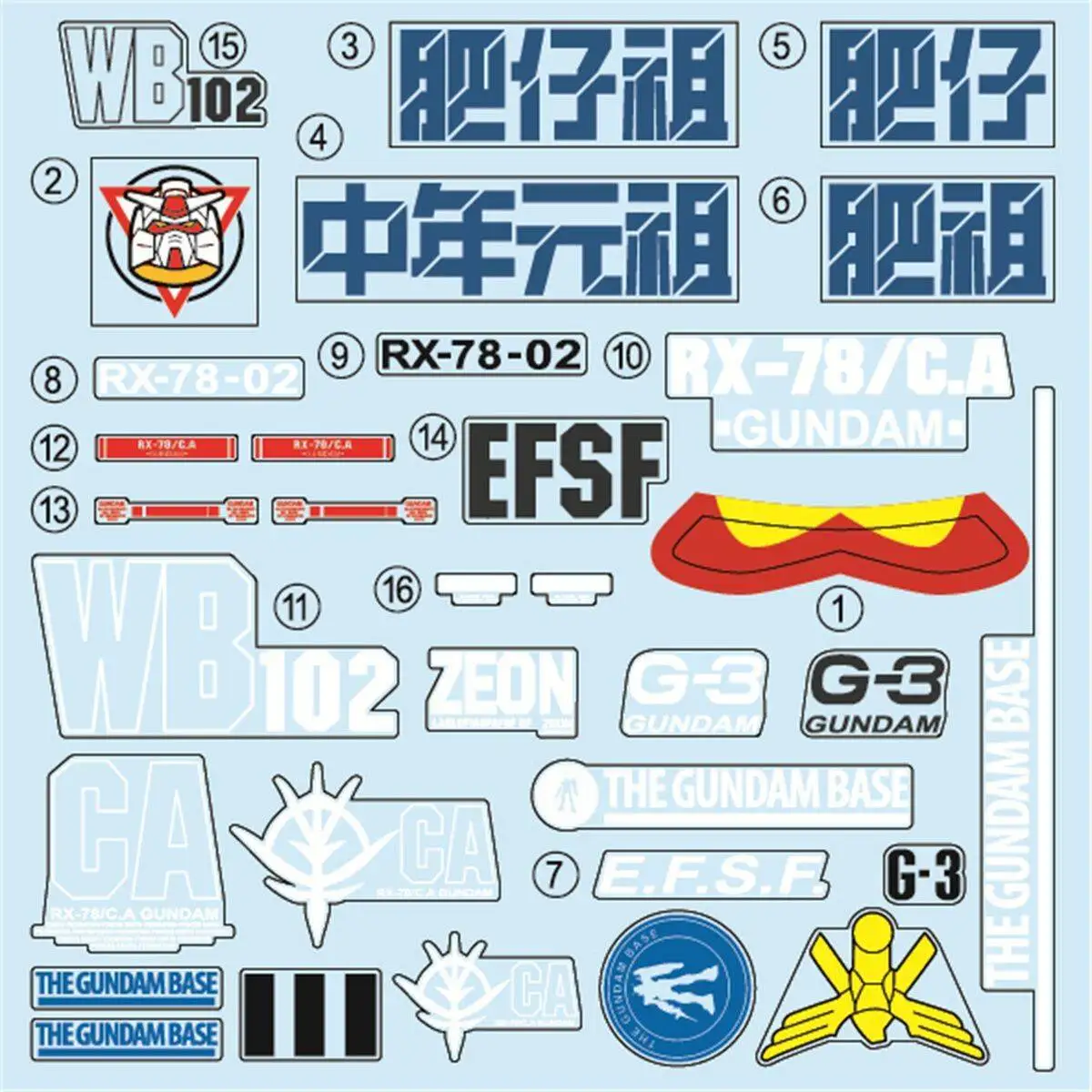 En Stock, modelo Feizai Rx-78-2, Kits de modelos de ensamblaje de atracción magnética de mediana edad, figura de acción de Anime, Robot, modelo de juguete de plástico