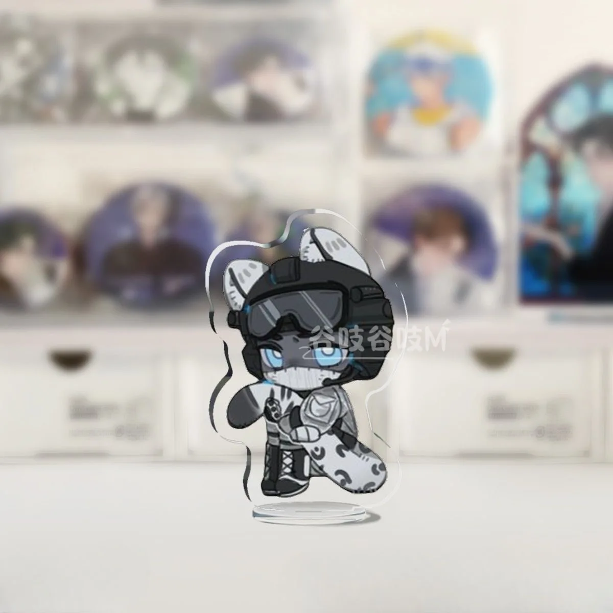 Периферийные акриловые настольные украшения Call of Duty для карточных игр KonigGhostKeegan, чтобы подарить в подарок друзьям