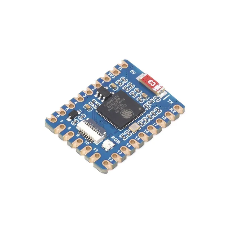 

ESP32-S3 Mini макетная плата, основанная на ESP32-S3FH4R2 двухъядерном процессоре, 240 МГц Рабочая частота, плата адаптера USB-порта