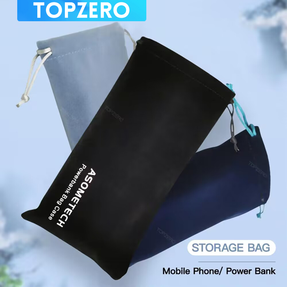  Power Bank Case Phone Pouch For Power Bank Mobile Phone Protection Travel Portable Storage Bag Soft Pouch Case Phone Accessories 