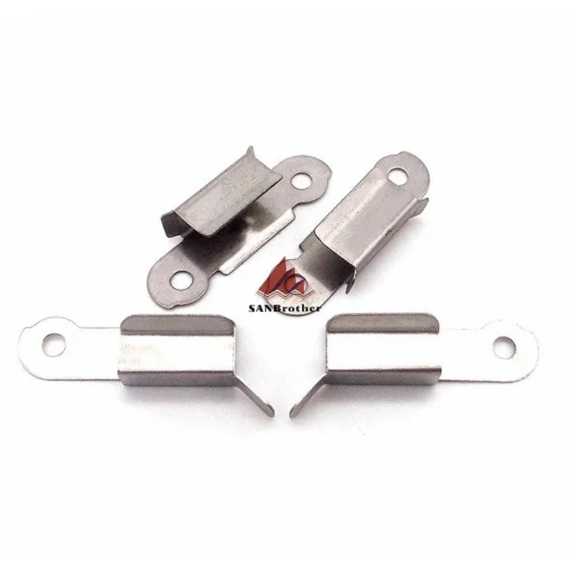 4pcs/lot Stainless Steel Glass Heated Bed Clip 3D Printers Parts For UM3 UM2 Build Platform Glass Retainer Clamp Accessories
