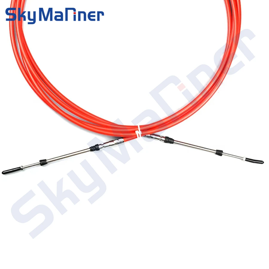 

Throttle Control Cable 701-48320-50 15FT 701-48320-80 17FT 701-48350-30 24FT For Yamaha Outboard Motor Material: 317