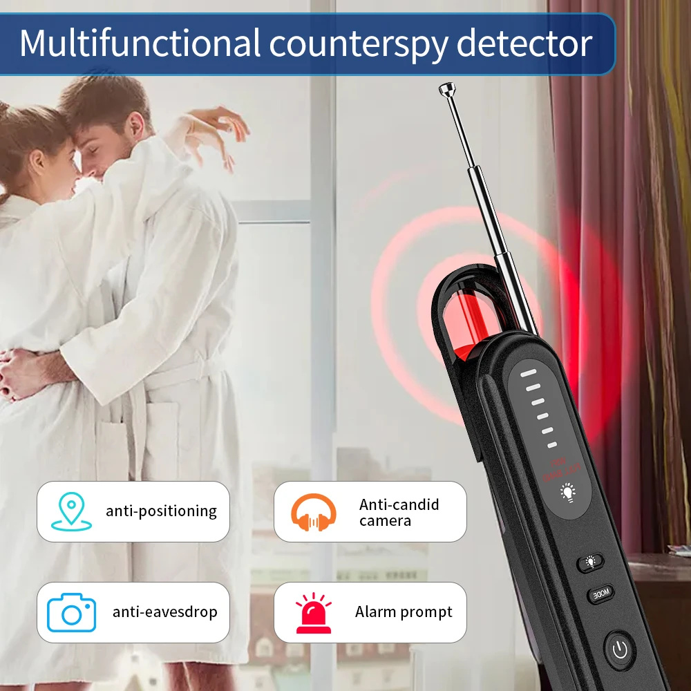 Anti-Sneak Anti-Monitoring Scan Tracker Detectors，Hidden Camera Detectors，Hidden Device GPS Detector，Anti-Spy Camera Detector