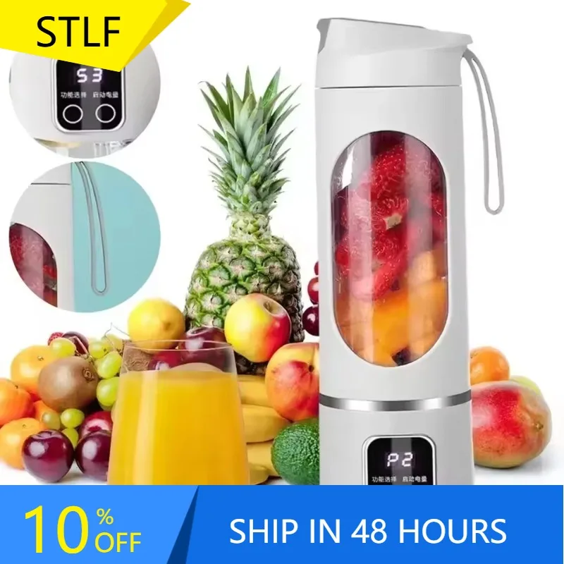 XMSJ Car Small Juicer Manufacturer Recommended Outdoorsman Fruit And Vegetable Juicer Cup Is Convenient And Fast