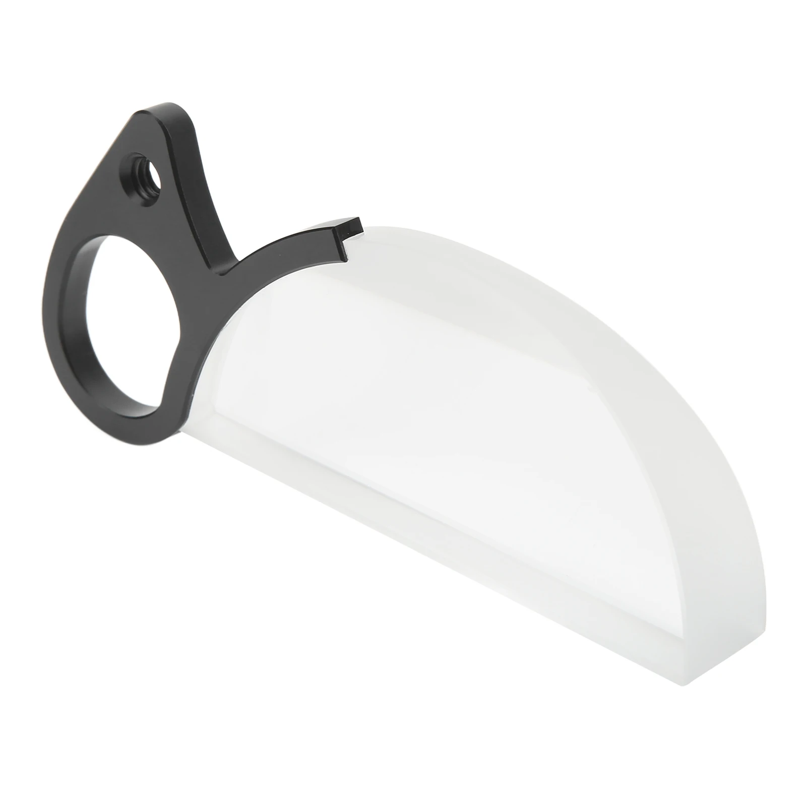 80mm Camera Lens Prism Optical Glass Handheld Special Effect Filter Half Moon Photography Accessories new