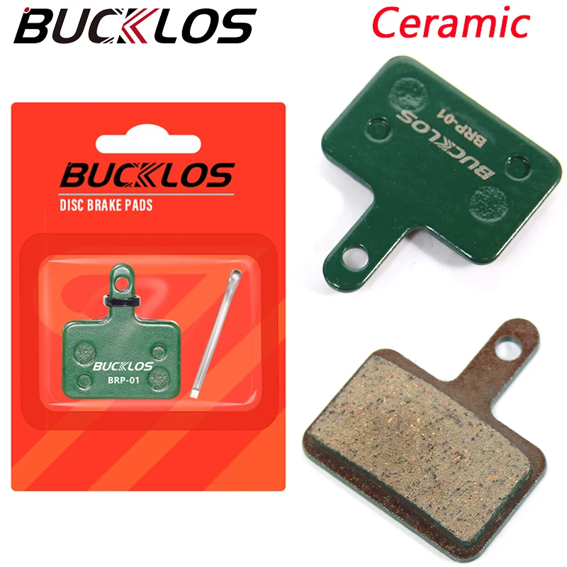 BUCKLOS Ceramic Bicycle Brake Pads Wear Resistant Bike Hydraulic Disc Brake Pad Road Mtb Brake Pad for B01S B03S B05S MT200 Pads