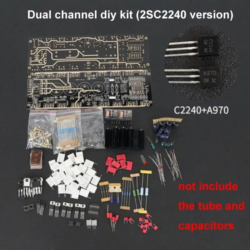 

A60+ 400W Hifi Power Amplifier Board 2CH Power Amp Kit (2SC2240) for Accuphase