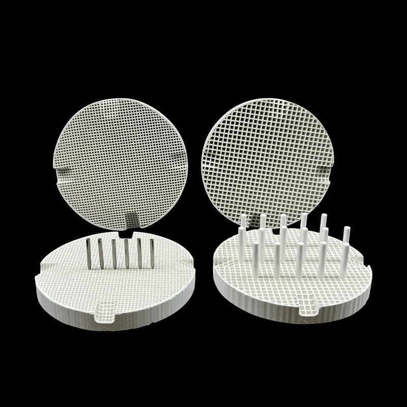 

1pc Dental Firing Trays Lab Honeycomb Sintering Plate with 20pcs Zirconia Metal Pins Pan Rack Dentistry Technician Supplies