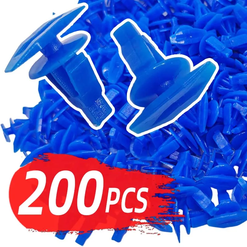 Universal Auto Fasteners Clip Car Door Window Sealing Strip Weatherstrip Retainer Clips for VW Honda Toyota Nissan Plastic Rivet