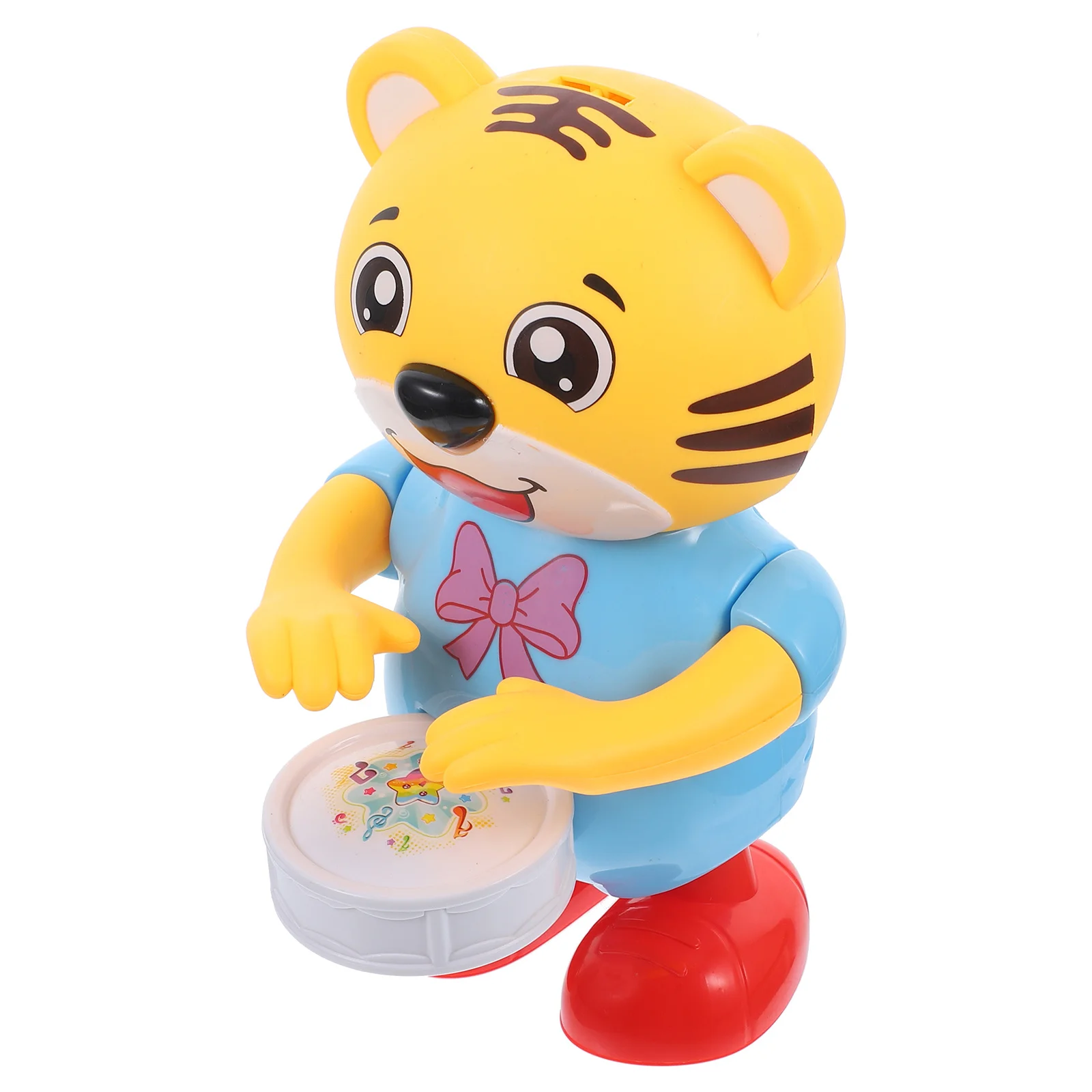 Dancing Drumming Tiger Robot For Kids Musical Singing Interactive Baby Gift Children Early Learning Electronic Pet Playtime