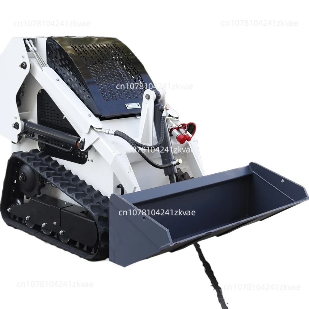 50HP HTHY430 Mini Skid Steer Diesel Loader Cheap Wheel Loader EPA Engine Compact Skid Steer Loader